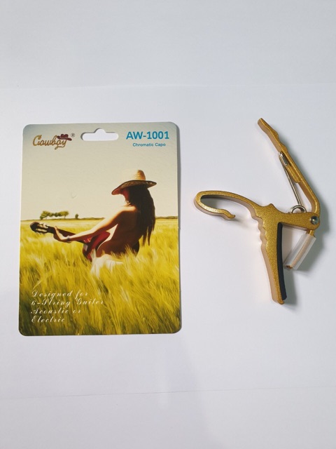 Capo Gitar Bass Ukulele Merk Cowboy Tipe Aw-1001 Murah Jakarta