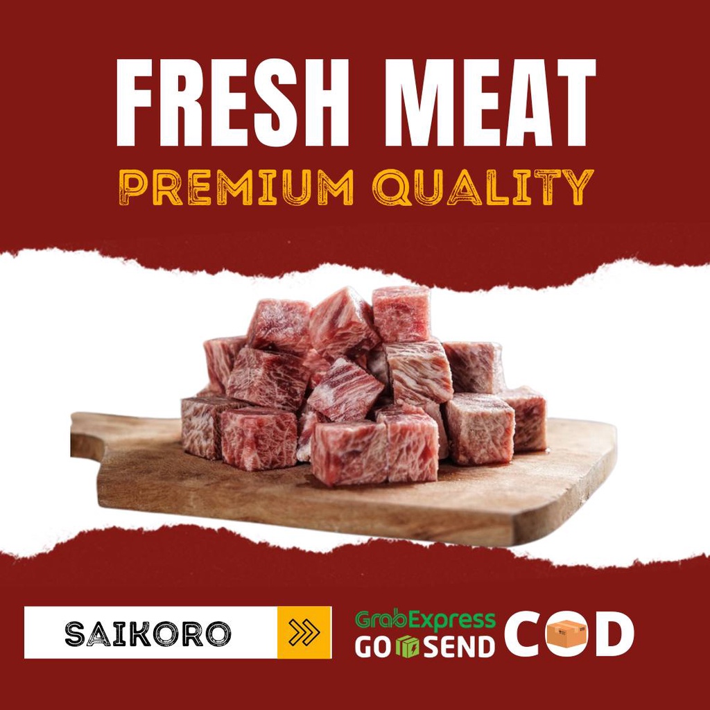 

Saikoro Beef Meltik Wagyu Cube