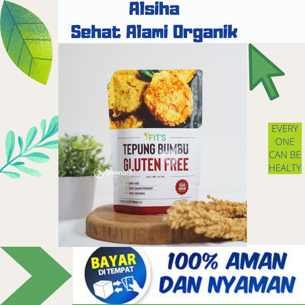 

Tepung Bumbu Free Gluten Non MSG Fits Tepung Bumbu 250gr