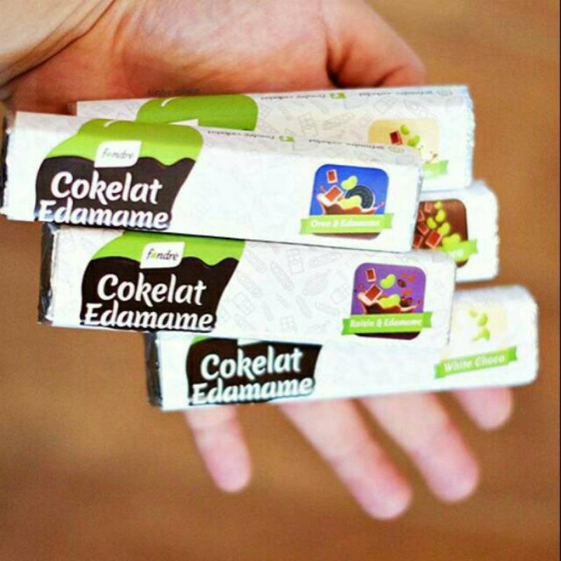 Fondre Chocolate Edamame Cokelat Edamame Fondre Khas Jember