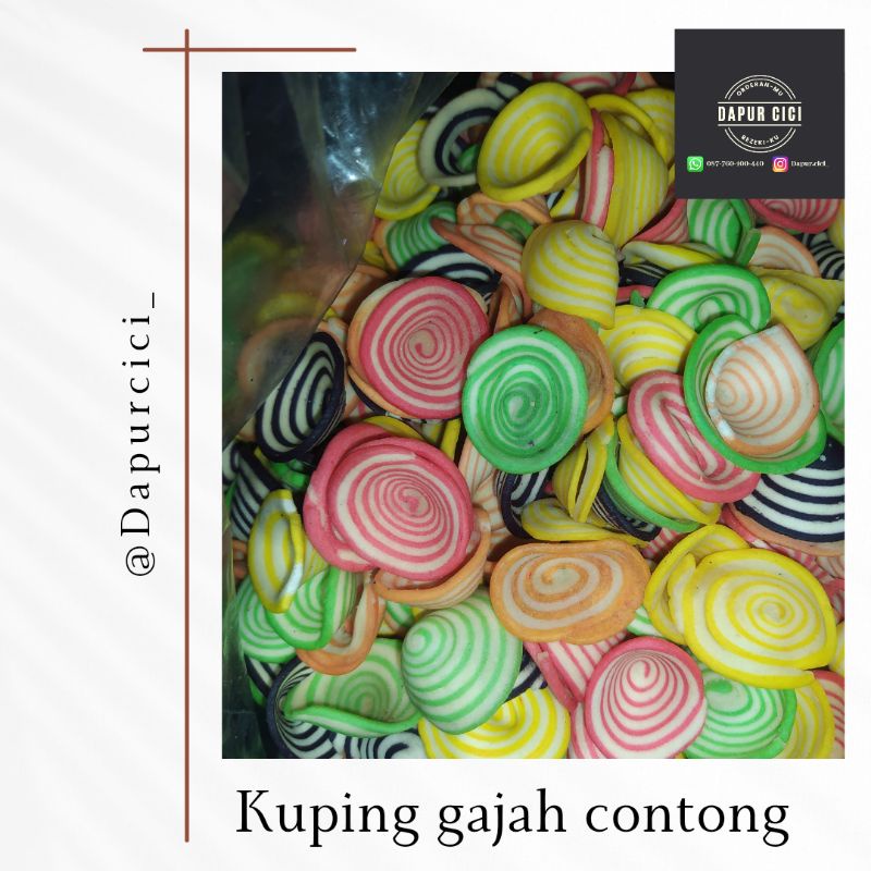 

KUPING GAJAH MINI / KUPING GAJAH RAINBOW / SNACK KILOAN MURAH