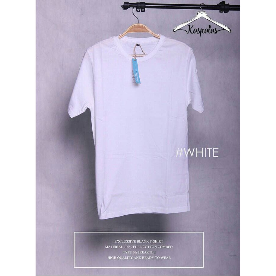  Kaos  Polos  Slim Fit Kumpulan Model Kemeja