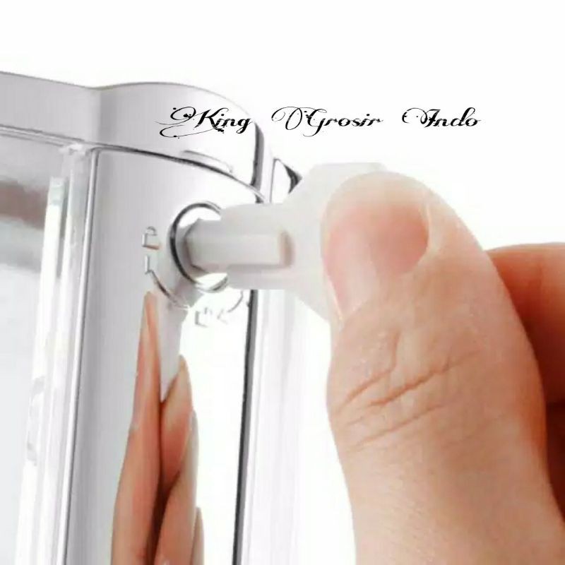 Dispenser Sabun Cair With Key Lock / Tempat Sabun Cair Single Manual