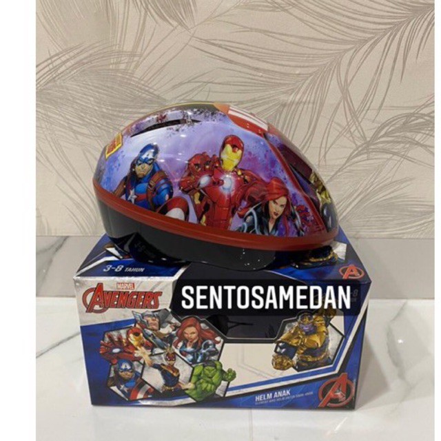 Helm sepeda anak Element AVENGERS marvel
