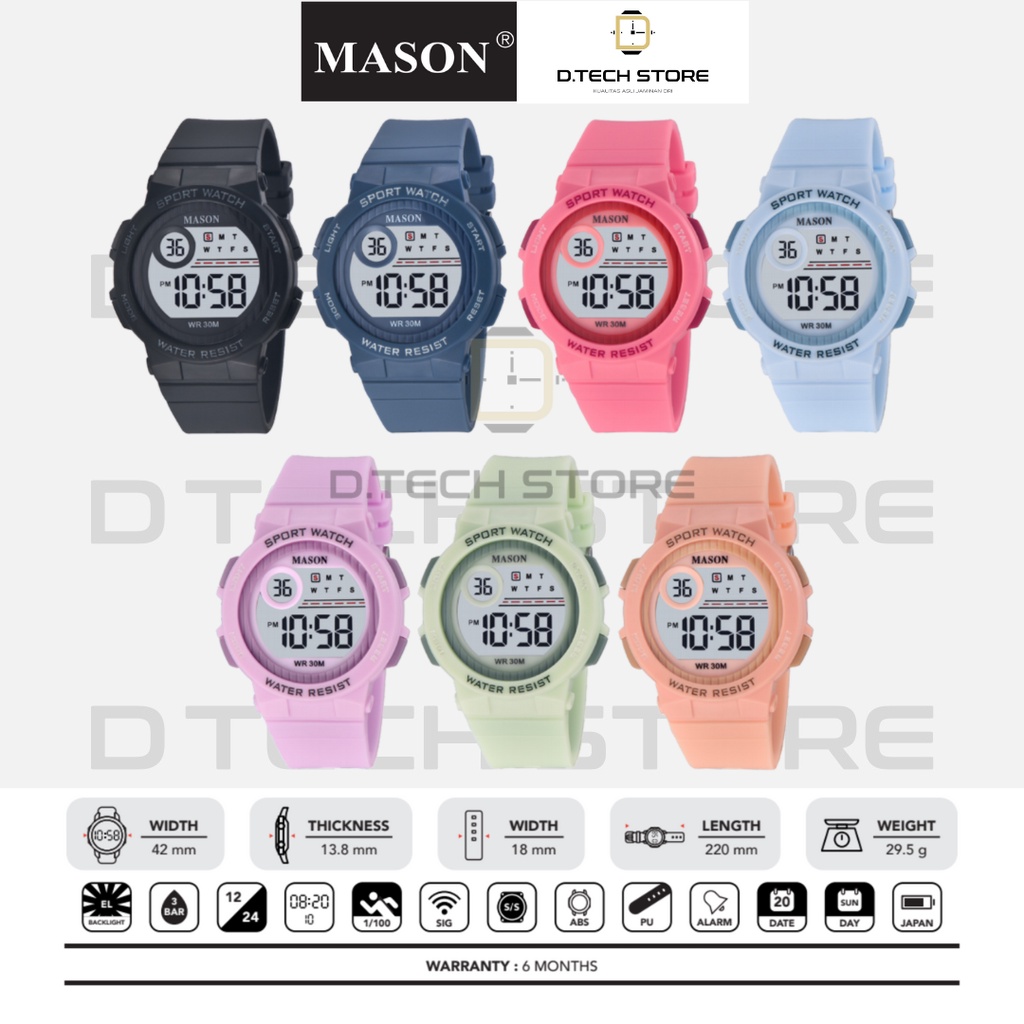 Jam Tangan Anak MASON MDB-7016 Original/MDB7016 Mason Original 100%