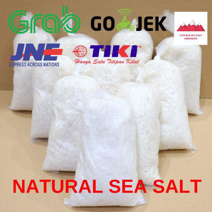 

Natural Sea Salt Garam Kasar 500 Grm Rock Salt Garem Unrefined Salt BERKUALITAS