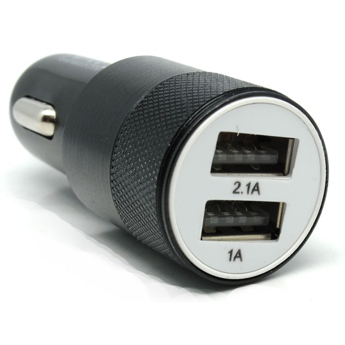 Mall Quick Car Charger Dual USB 2.1A 1.0A Charger Mobil 2 Port