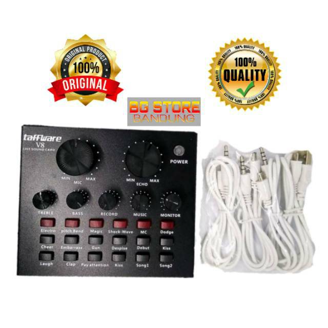 Original Soundcard V8 bluetooth best quality