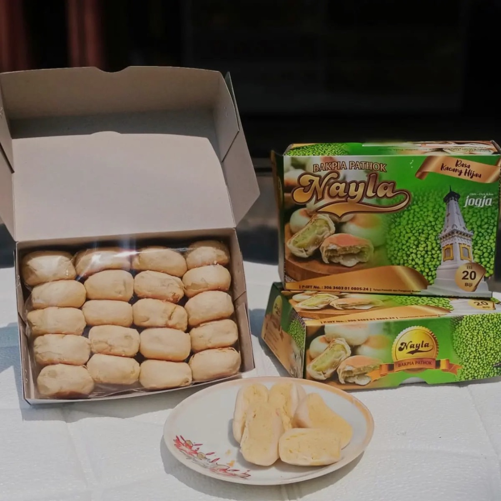 

Megantara Snack Bakpia Pathok Nayla Jogja Isi 20 Selalu Fresh (KERING)