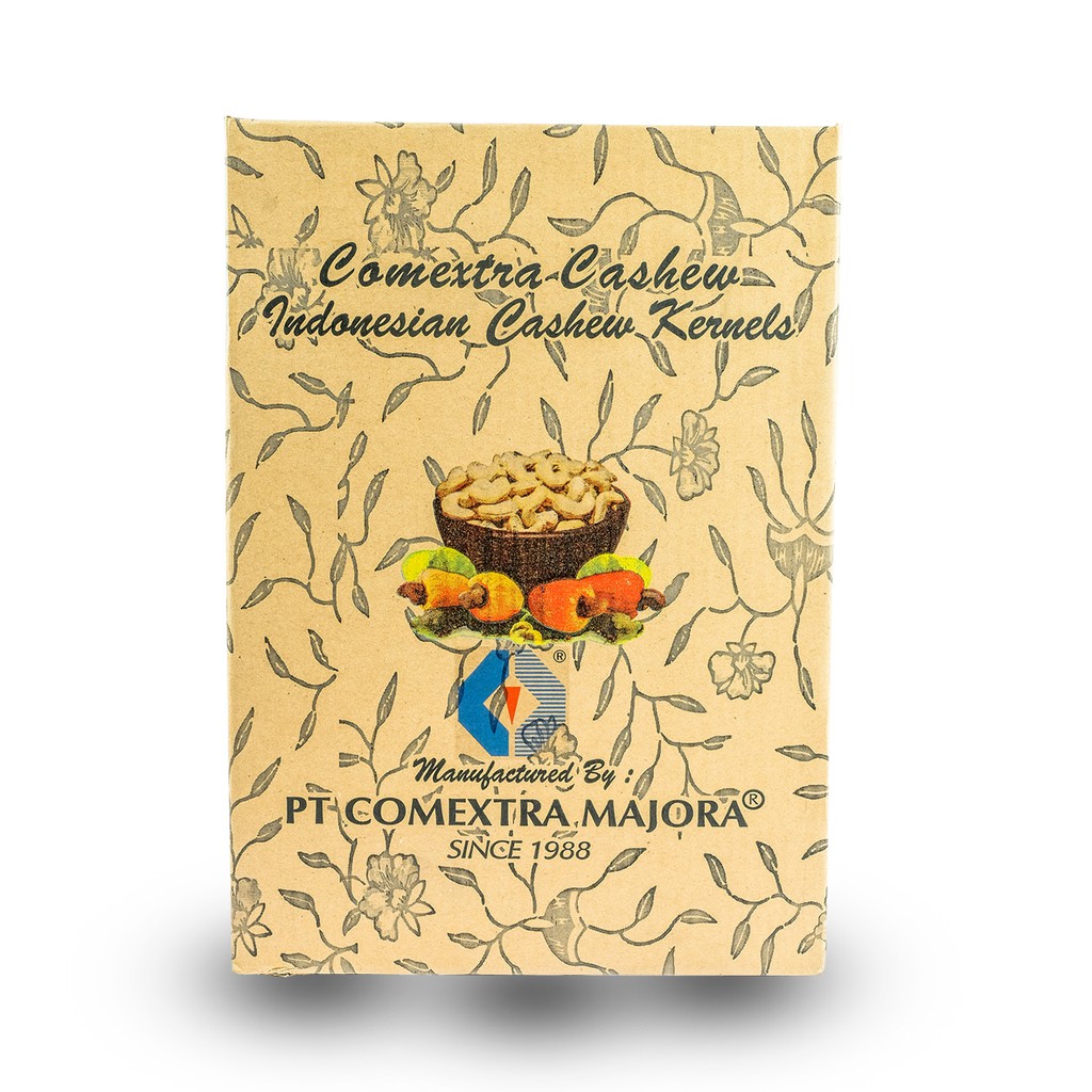 

Kacang Mede Comextra Mentah SWP PREMIUM 1 karton - Cashew Kernel Kacang Mente / Mete Comextra Majora