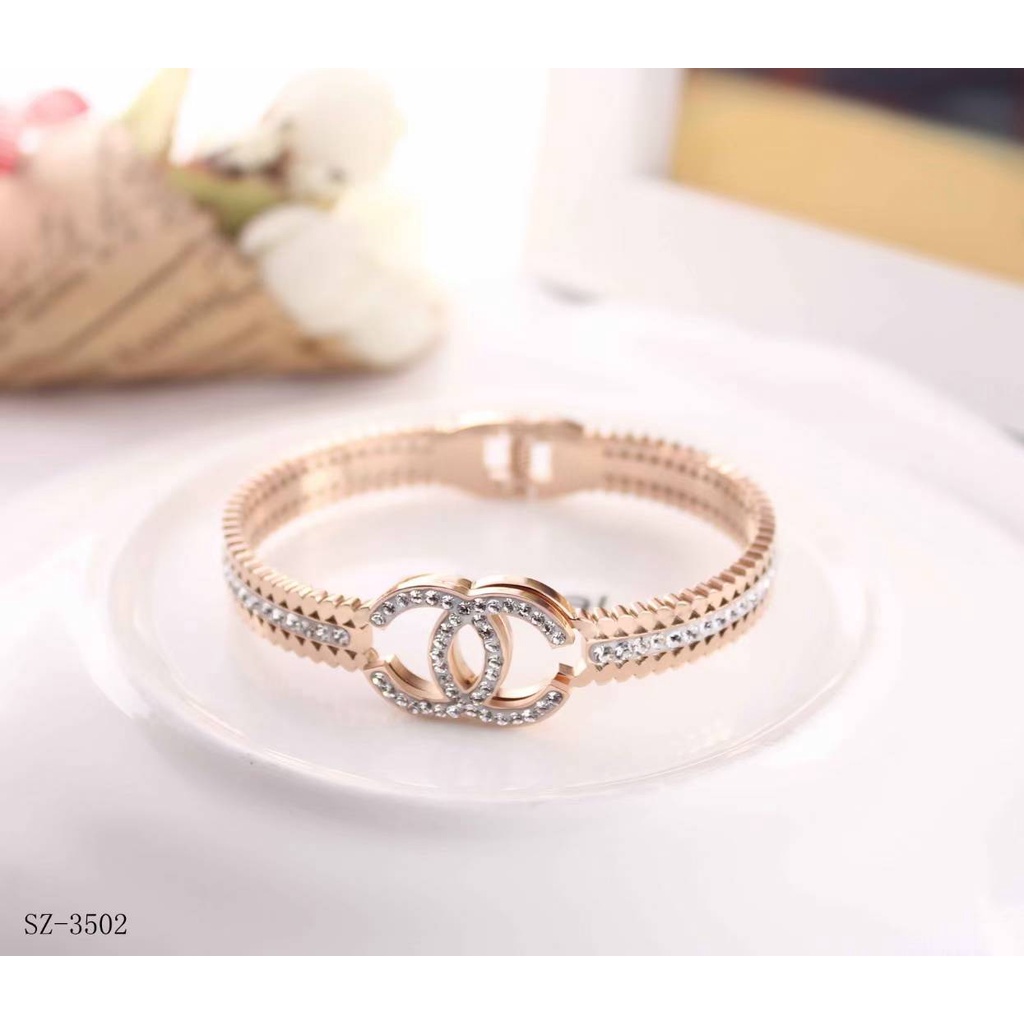 Gelang Carla Asli Anti Karat + Box -Collin Shop