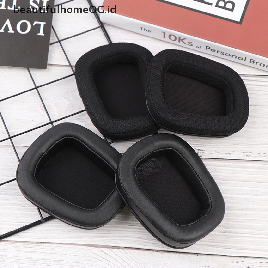 1 Pasang Busa Bantalan Telinga Pengganti Untuk Logitech G633 G933 Xx