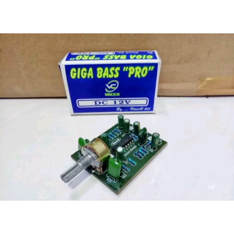 Kit turbo bass giga bass stereo