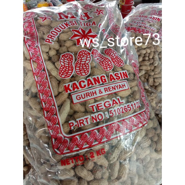 KACANG KULIT SANGRAI ASIN/KACANG KULIT ASIN/KACANG SANGRAI