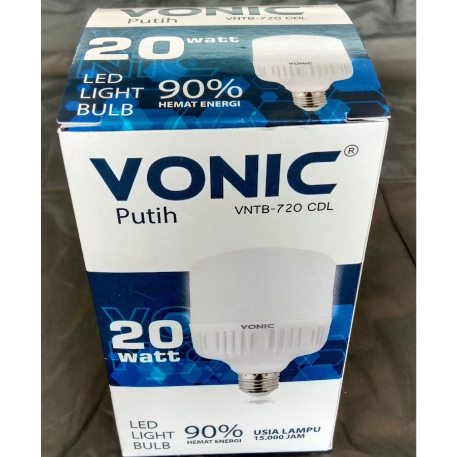 Lampu LED VONIC 20 Watt Bohlam Lampu Dop LED