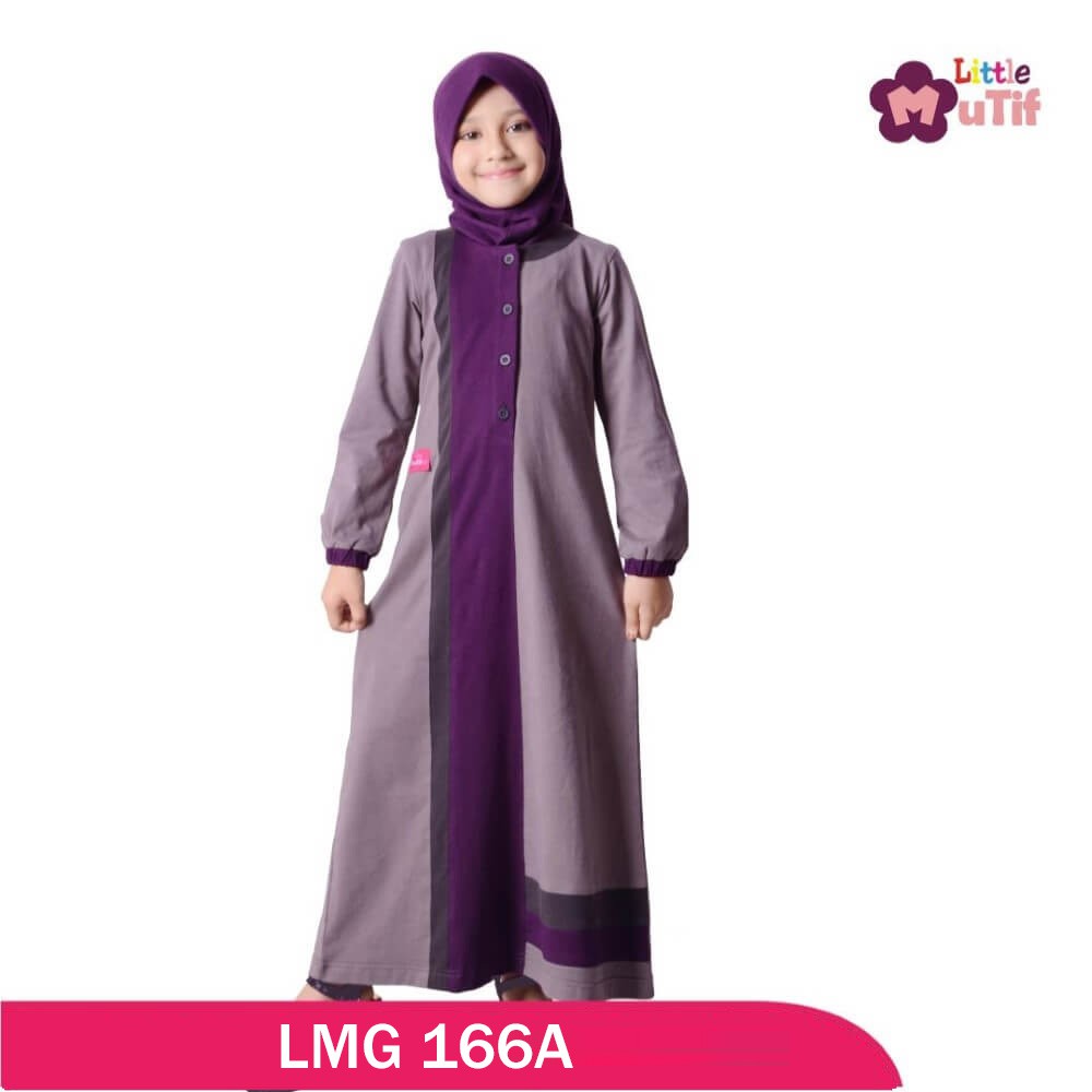 Baju Muslim Anak Little Mutif - Baju Gamis Anak - Busana Muslim Anak Perempuan