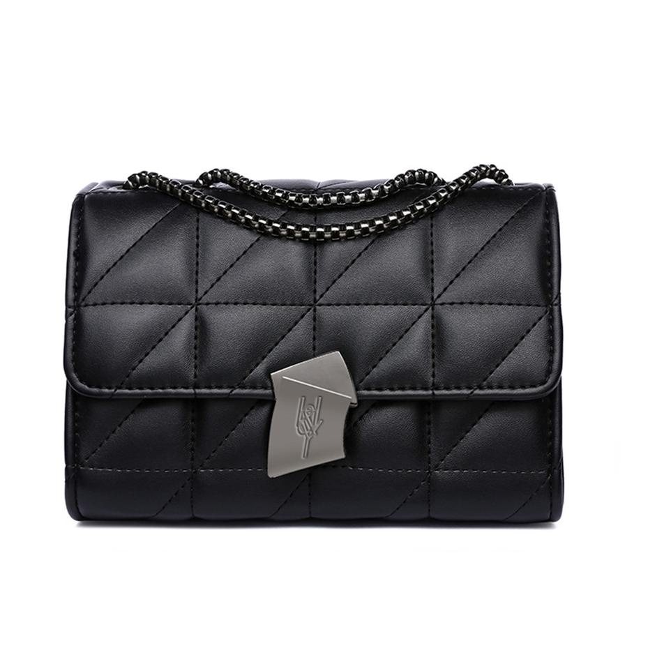 Tas Selempang Wanita Import Kekinian Branded Hitam ElegantTas Pesta Undangan Kondangan Sling Bag - S