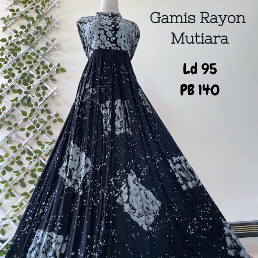 Gamis Twill Rayon Candimekar Premium Size S Ld 95cm / Homedress Busui Batik Malaman Asli Pekalongan