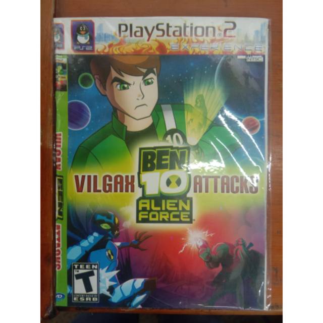 Kaset PS2 Game Ben 10 Alien Force Vilgax Attacks