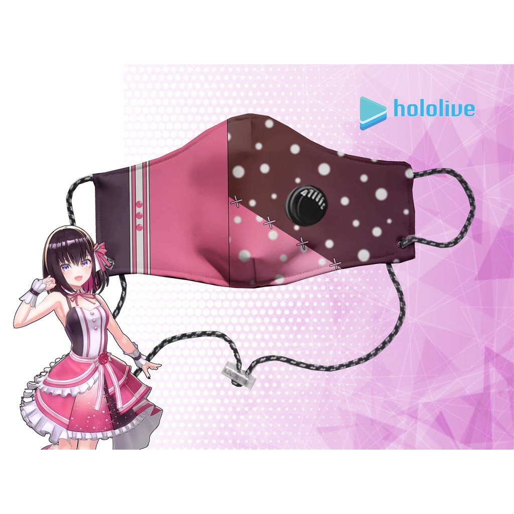 Masker Hololive AZKI N95 2 Ply SNI