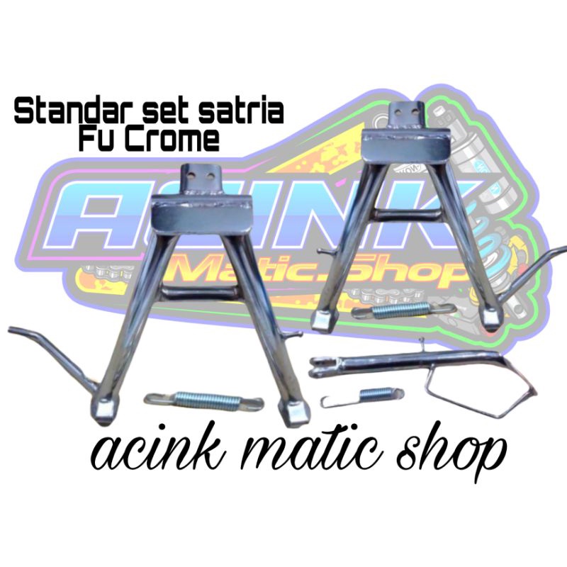 Standar tengah satria fu jagang tengah Standar standard satria FU krum crom set