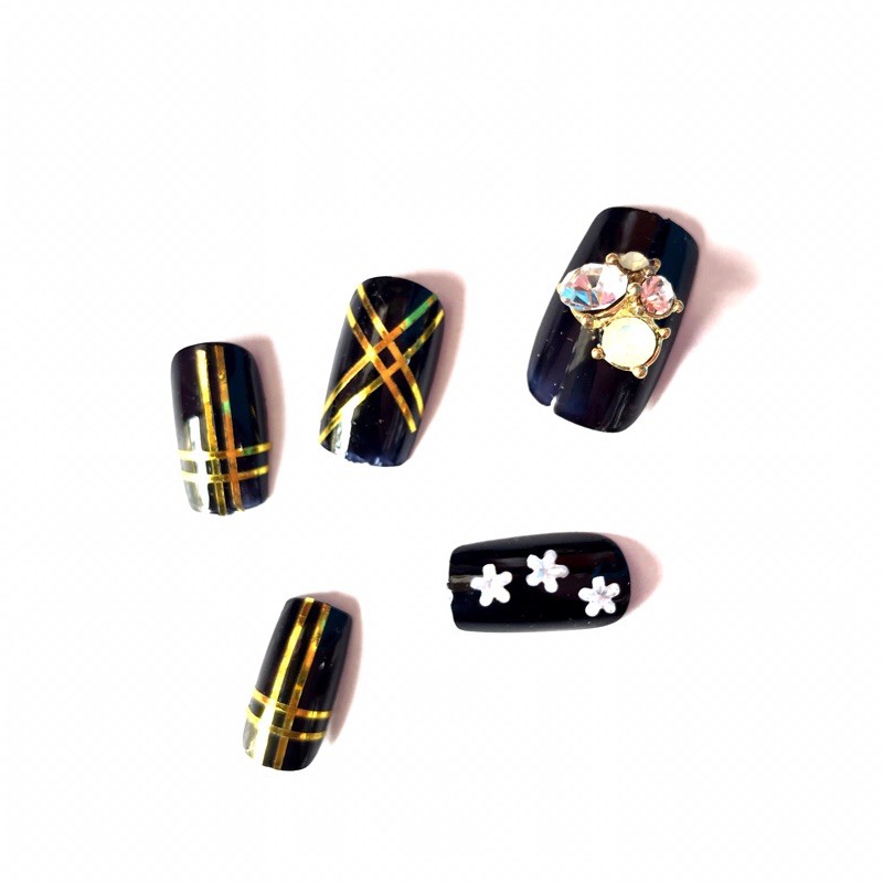 WHITE FLOWER PEARLS 4mm Bahan Nailart nail art PER GRAM