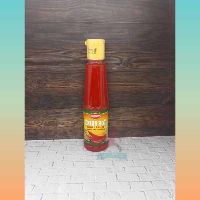

Del Monte Extra Hot Pet 135ml / Del Monte Extra Hot /Saos Extra Hot /Saus Extra Hot