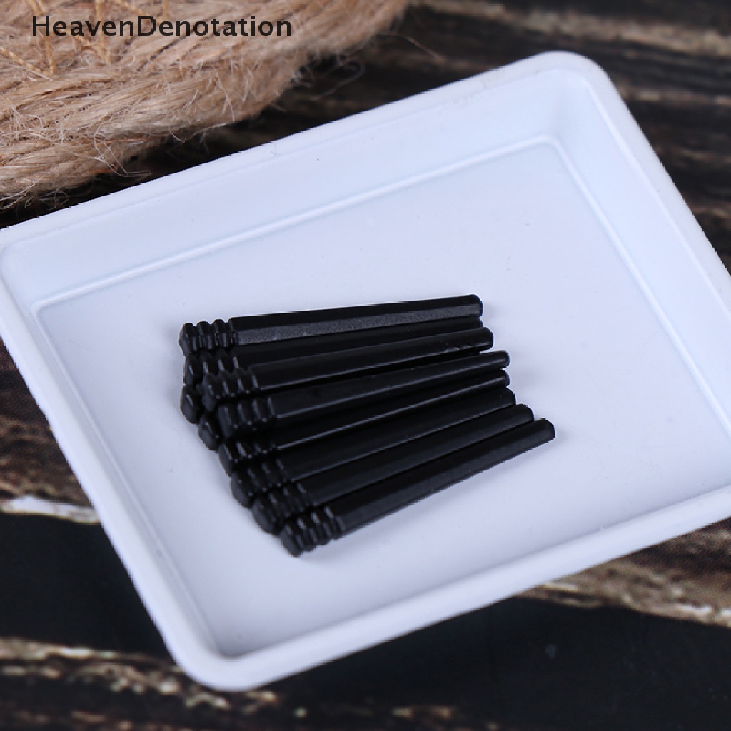 [HeavenDenotation] 10pcs/set 1/12 Miniature Dollhouse Chinese Dish Bowl Chopsticks Tableware Set