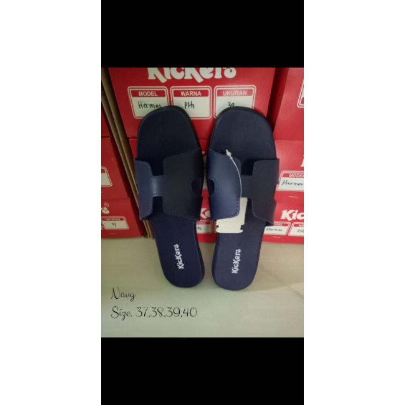 Sandal Slop Wanita kickers ORI