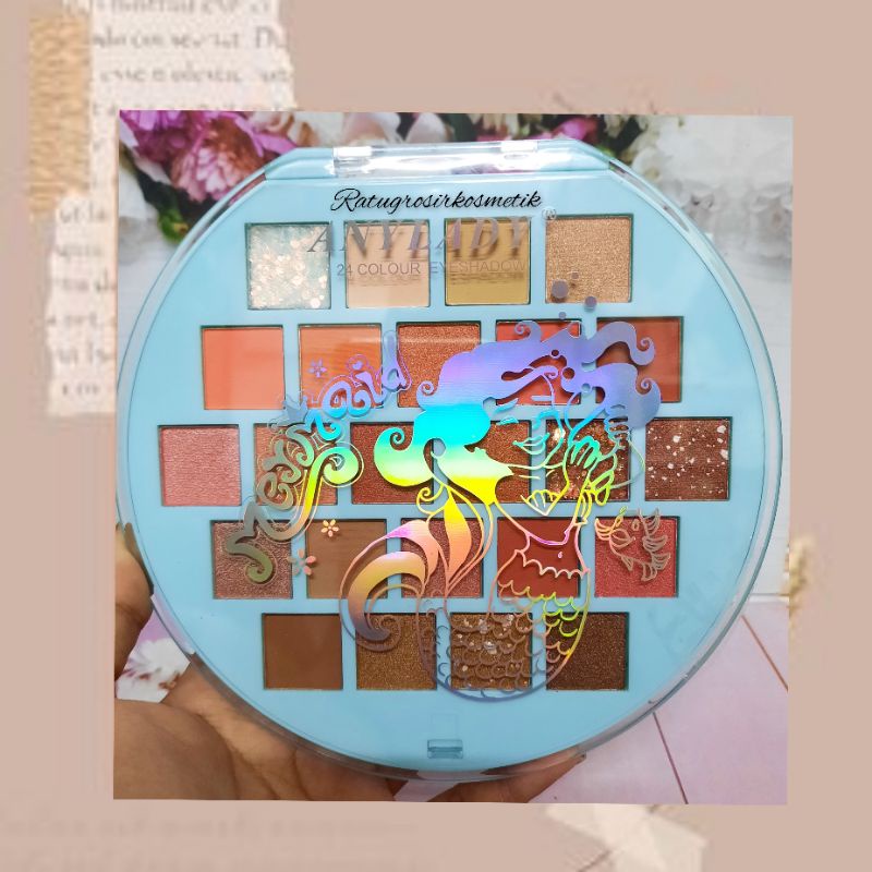 EYESHADOW PALLETE MERMAID ANYLADY NO.766/EYESEDOW ANYLADY MERMAID