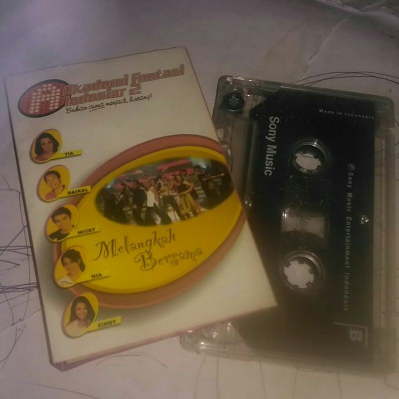 Kaset pita Akademi Fantasi Indosiar - Melangkah Bersama.