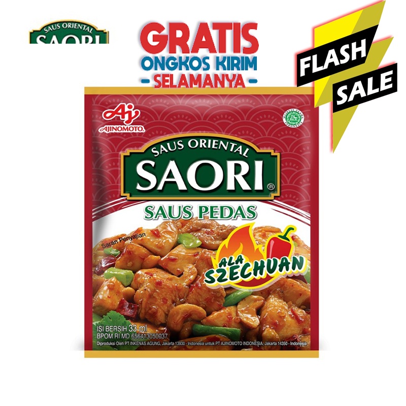 

SAORI Saus Pedas Ala Szechuan 33 ml Bumbu Masak Instant