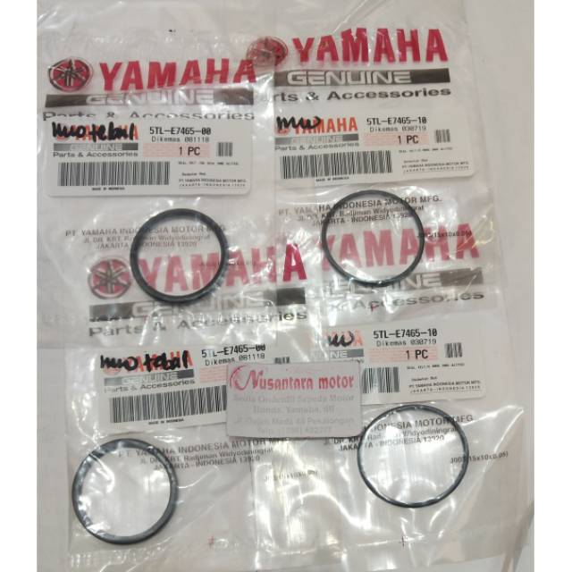 5TL-E7465-00 dan 5TL-E7465-10 Sil seal pully puli Mio 1set Asli Yamaha
