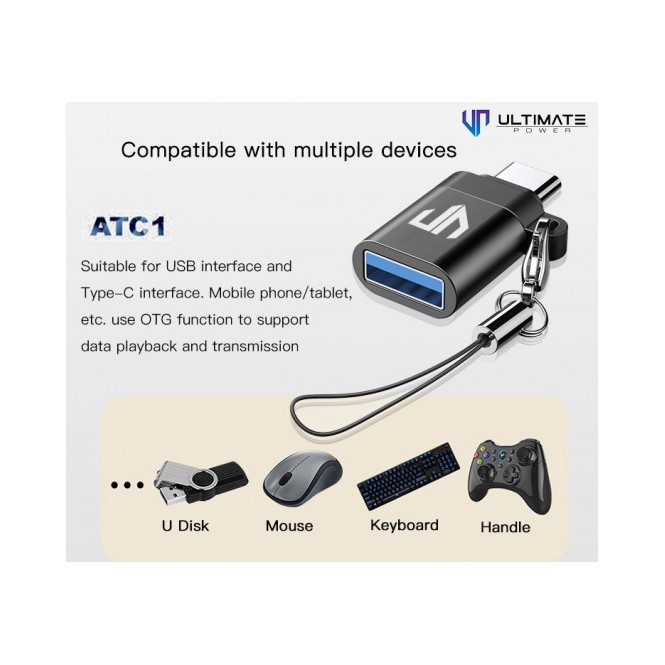 Ultimate Power USB Type-C Type C OTG Connector Adapter ATC1