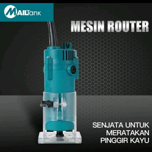 Trimmer router profil kayu maltank/mesin profil