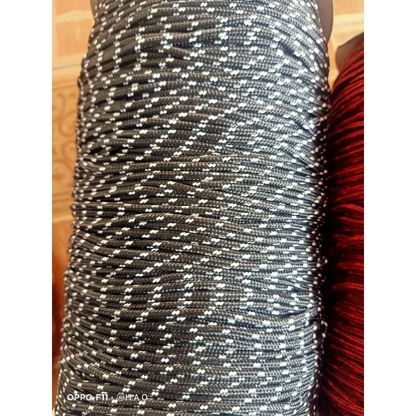 tali prusik / paracord / tali gelang 3mm panjang 250mtr