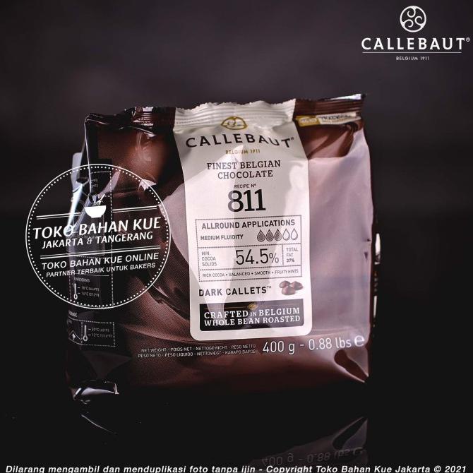 

Murah Callebaut Dark Couverture Chocolate 811 Nv 54,5% 400Gr Asli Cokelat