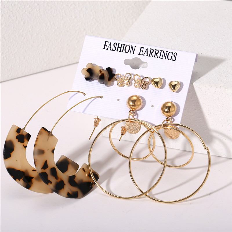 AY(CN) Ifyou Anting Tusuk Gantung Desain Kupu-Kupu Hollow Hias Mutiara Gaya Korea / Retro / Bohemian Untuk Wanita