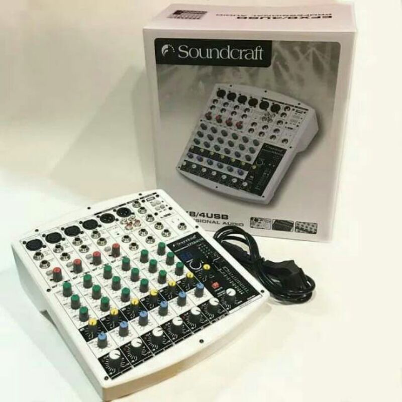 MIXER SOUNDCRAFT EFX8/4USB EFX 8 4 USB EFX 8/4 USB 8 CHANNEL
