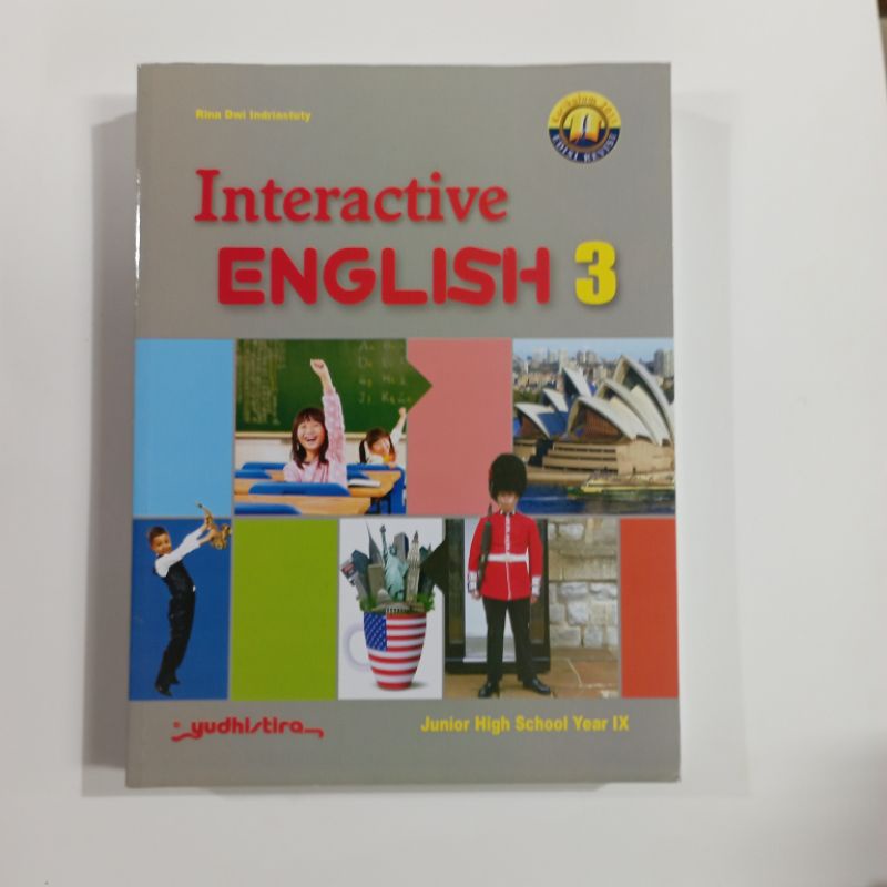 INTERACTIVE ENGLISH SMP Kelas 1,2,3 revisi 2016 kurikulum 2013 Yudistira