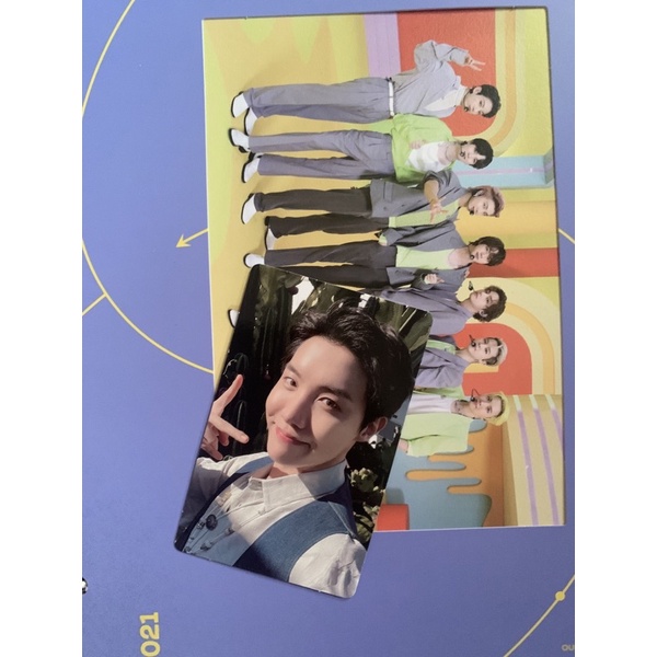 photocard jhope  bts memories 2021