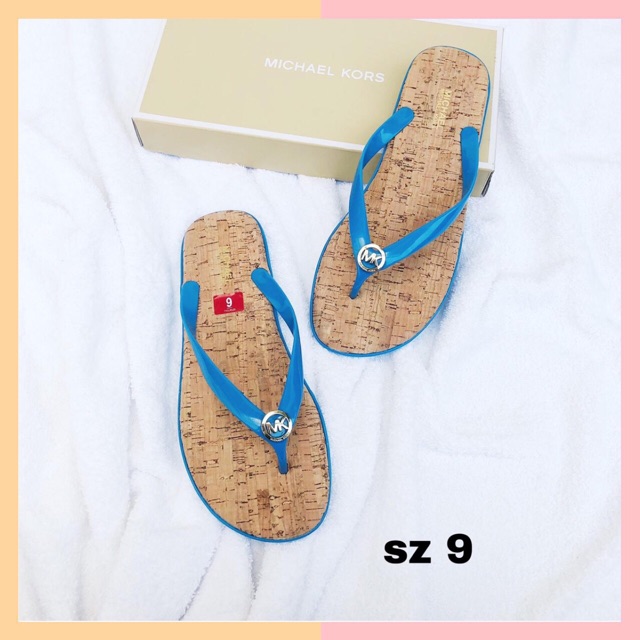 michael kors jet set jelly flip flops