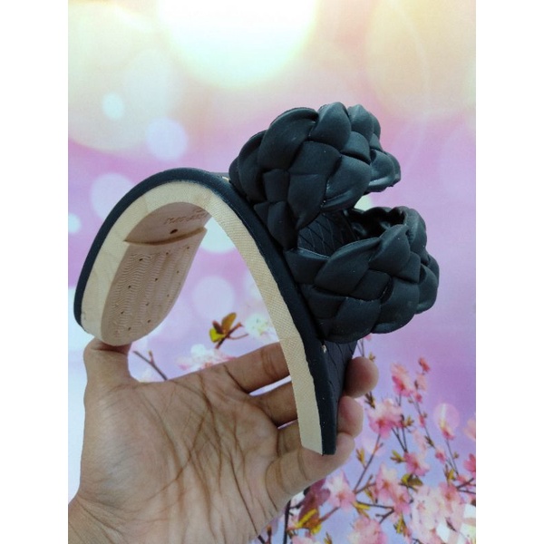 [PIKU] Sandal Flat Wanita Casual Sendal Jelly Slip Ulir Merk H.Y.S Ban 2