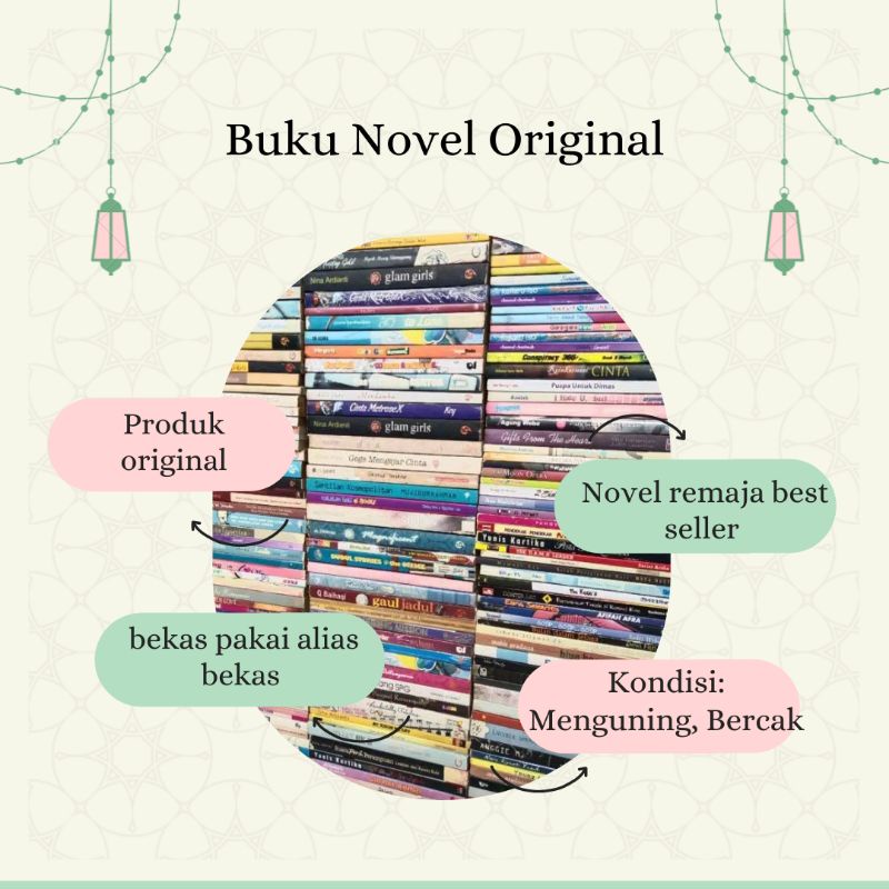 Jual Buku Novel Bekas | Shopee Indonesia