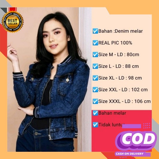 Jaket Jaket Jeans Jaket Jeans Cewek Jaket Jeans Wanita Sobek Jaket Jea Jaket Jeans Levis Wanita Bomb