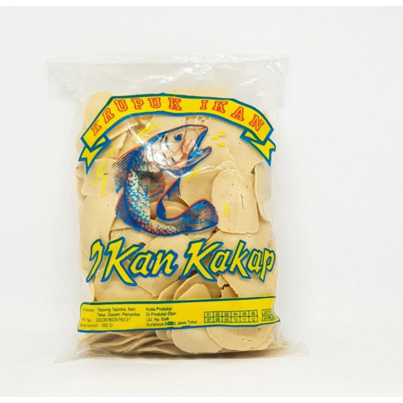 

Krupuk ikan kakap 500g