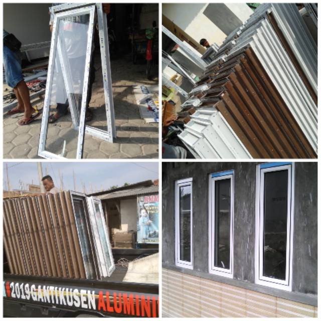 Jendela cestman alumunium dacon kusen 3"