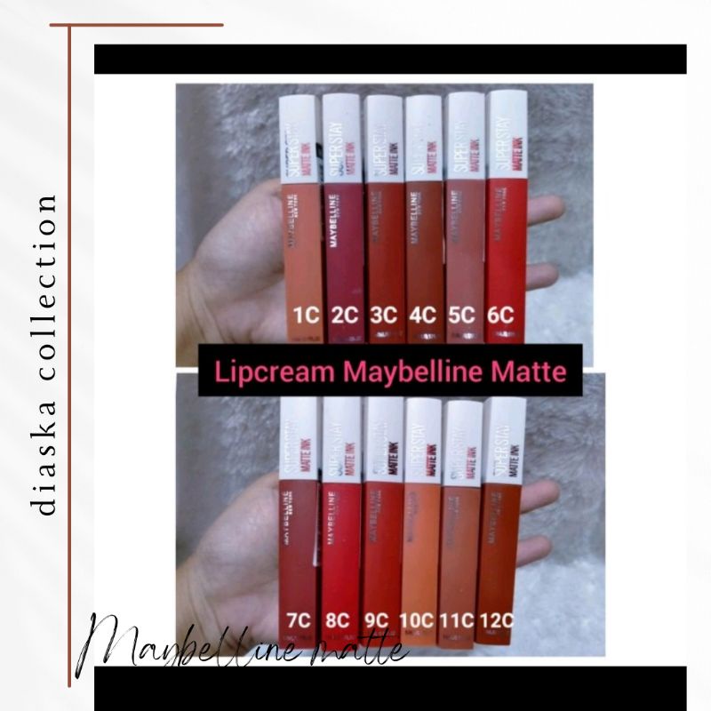 Maybelline Lipcream Barcode