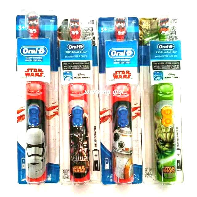 Sikat Gigi Elektrik Anak Star Wars Oral B / Kids Electric Toothbrush