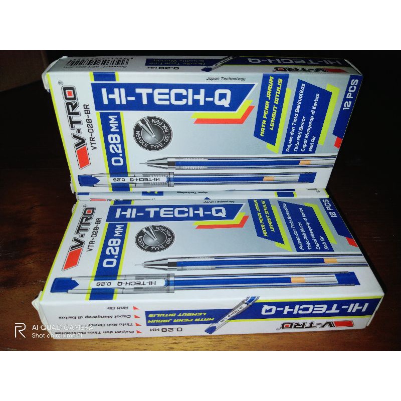 

Bolpoin Hi-TechQ 0.28mm Biru